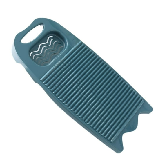 Washboard For Laundry, Thickened Non - Slip Washing Board With Ergonomic Handle, Blue - Household Use For Clothes Cleaning, Ideal For Home Laundry Rooms, Suitable For