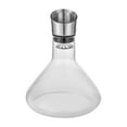 thumbnail image 4 of Red Wine Carafe Decanter with Aerator Filter Crystal for Bars 50 oz/ 1500ml, 4 of 14
