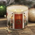 thumbnail image 6 of Mainstays 3-Wick Country Holiday Scented Candle with a Nutcracker Scene Wrap, 13-Ounce, 6 of 6