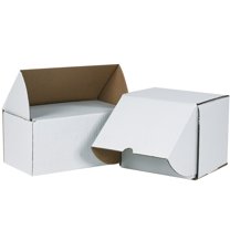 Partners Brand Tuck Mailer,White,7 5/8x6x5 7/16",PK25 MEZ765