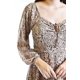 thumbnail image 4 of Vestido animal print Roman Fashion /Juvenil, 761 (cafe) cafe M, 4 of 6