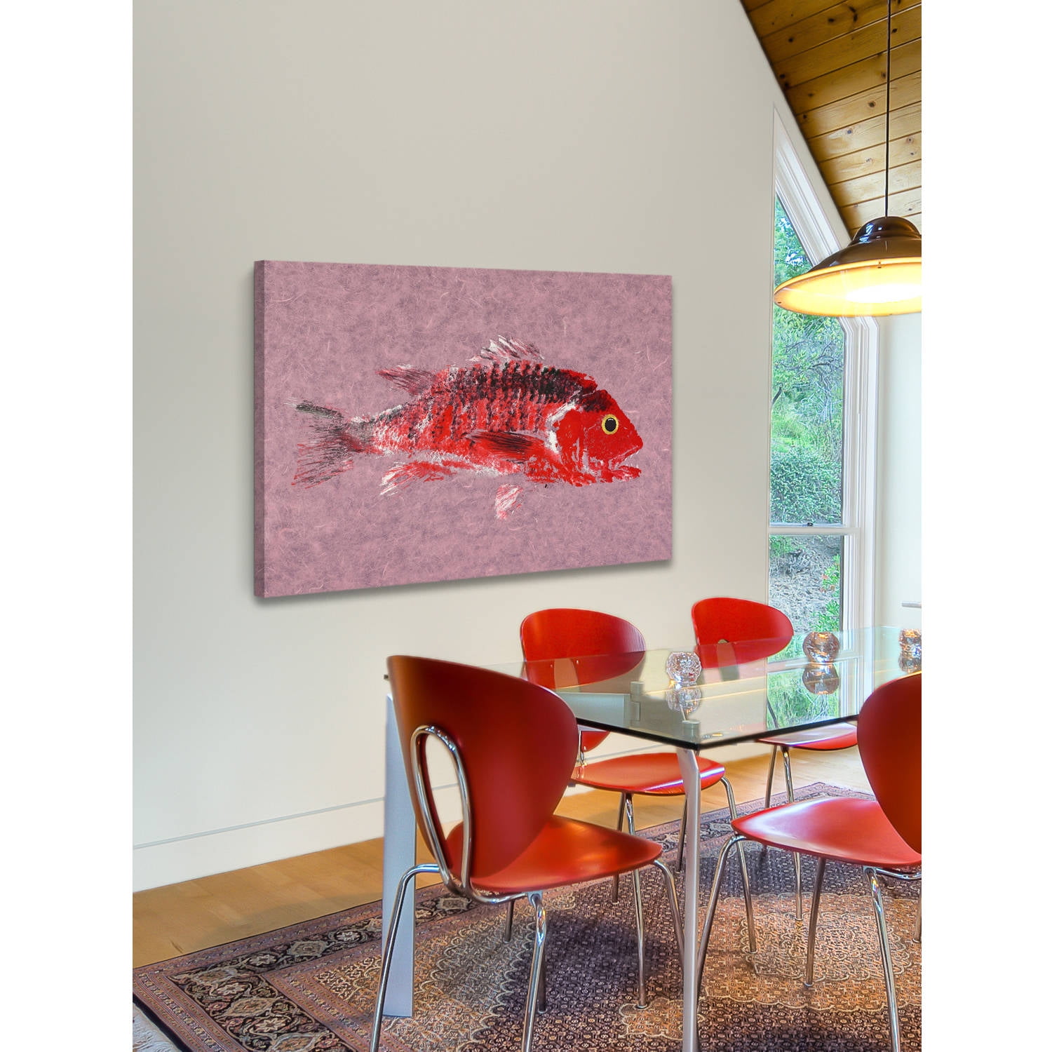 Marmont Hill "Snapper" by Warren Sellers Painting Print on Wrapped Canvas