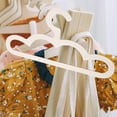 thumbnail image 1 of OULII 5Pcs Baby Pants Hangers Wood Non-slip Surface For Baby Clothes Storage In Nursery Closet, 1 of 7