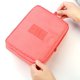 thumbnail image 3 of Bolsa de cosméticos de tela Oxford para mujer, bolsa de aseo impermeable de gran capacidad, multiusos, bolsa de almacenamiento portátil de doble capa para viajes, 3 of 6