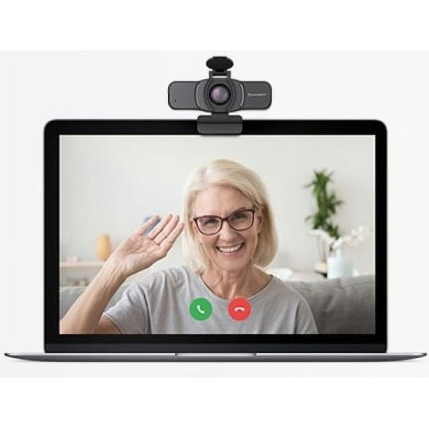 Amcrest AWC201-B Webcam, 30 fps, Black, USB 2.0, 1 Pack(s)