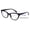 Blue, variant on V.W.E. Progressive Multifocus Cat-eye Reading Glasses – Tri-Focal Clear Reader - Wood Grain Printed 7028 +1.25