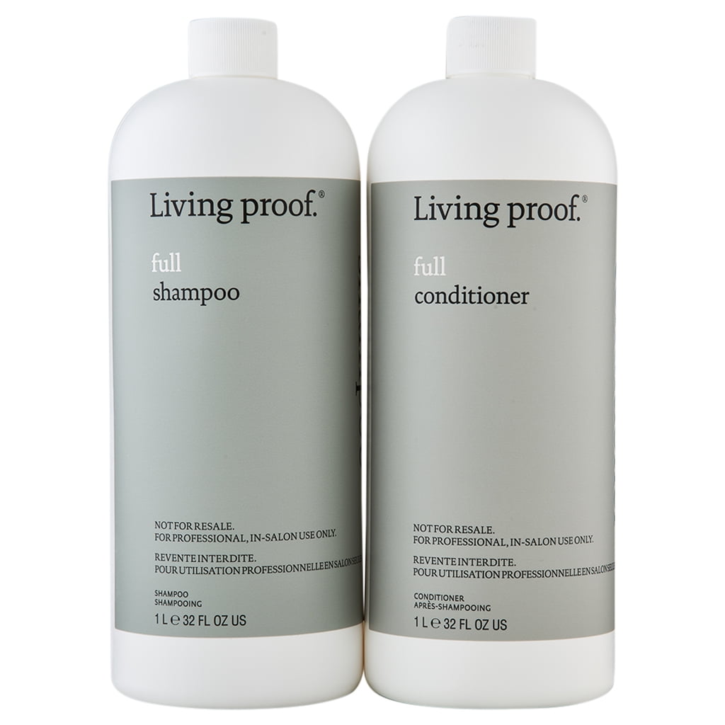 Living Proof Full Shampoo & Conditioner Duo Liter/each w/Pumps