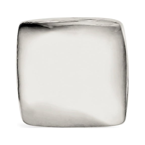 Sterling Silver Solid Ring - 10.0 Grams - Size 7 - Measures 5mm Wide