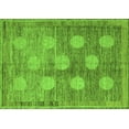 thumbnail image 1 of Ahgly Company Indoor Rectangle Oriental Green Modern Area Rugs, 8' x 10', 1 of 4