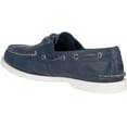 thumbnail image 3 of Sperry Top-Sider Leeward 2-Eye Cross Lace Leather Boat Shoe Men 9.5 Navy, 3 of 6