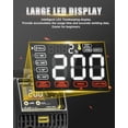 thumbnail image 3 of Soldadora de varillas HIZONE 200A 110V/220V con pantalla LED y accesorios, 3 of 8
