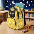 thumbnail image 3 of Kuiaobaty Cat Lemon Print Backpack for Boys Girls Lightweight School Bag with Padded Straps Multi Pockets School Bag Laptop Bag for School, Yellow, 3 of 7