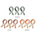 thumbnail image 2 of 3 clips para toallas de playa, abrazadera para edredón, pinzas para ropa, estante de secado verde Sywqhk Libre de BPA, 2 of 9