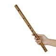 thumbnail image 2 of Key of D Flute Bitter Bamboo Dizi Traditional Chinese Woodwind Instrument for Children Adults Beginners, 2 of 7