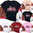 thumbnail image 1 of VKOYWKM T-Shirts Cœur pour Femmes T-Shirts de la Saint-Valentin T-Shirts Graphiques Amour Manches Courtes Coupe Ample Hauts de Printemps Col Rond T-Shirt de la Saint-Valentin, 1 of 6