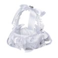 thumbnail image 2 of jifeng Wedding Basket with Handle Decor Romantic Small Flowers Basket for Event Special A, 2 of 9
