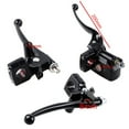 thumbnail image 3 of Astra Depot 1" Black CNC Front Clutch and Brake Hydraulic Master Cylinder Levers for Harley, 3 of 6