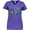 Purple, variant on Inktastic Blooming 60th Birthday Women's V-Neck T-Shirt