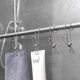 thumbnail image 4 of RV Clip de secado de acero inoxidable de 20 piezas con gancho y clip de alambre, Clip de calcetín de secado de ropa, archivo de datos, Clip de almacenamiento con gancho Rojo Verde, 4 of 5
