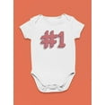 thumbnail image 3 of Number 1 Bodysuit Infant -Smartprints Designs,  12 Months, 3 of 4