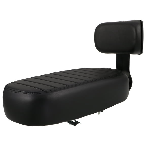 Homoyoyo Rear Seat Saddle with Soft Cushion and Backrest for Comfortable Support and Enhanced Riding