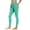BQR43-Cyan, variant on Leggings With Pockets For Women High Waisted Tummy Control Yoga Pants Butt Lifting Quick Dry Soft Compression Pants Black 2XL