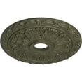 thumbnail image 3 of Ekena Millwork 19 7/8"OD x 3 5/8"ID x 1 1/4"P Spring Leaf Ceiling Medallion (Fits Canopies up to 5 5/8"), Hand-Painted Witch Hazel, 3 of 6