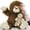 Bigfoot-Brown, variant on MorisMos Large Axolotl Stuffed Animals Plush, 39'' Giant Stuffed Axolotl Plush Toy with Baby
