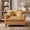 Yellow, variant on Tulib 46.5" Reading Chair, Chenille Accent Chair for Living Room Bedroom Office and Small Spaces, Modern Armchair with Pillows for Adults, Beige