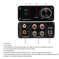thumbnail image 4 of Methold Amplificador de Audio Digital de aleación de aluminio, portátil, 24V, 2A, botón de volumen, botón de encendido, caja de sonido Sistemas de cine en casa Black UK Plug, 4 of 6