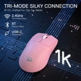 thumbnail image 2 of Ratón inalámbrico para juegos Redragon M916 PRO 26K DPI Rosa, 2 of 9