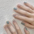 thumbnail image 3 of Heallor-esmalte de uñas en Gel, pegatinas de varios estilos, puntas brillantes, diamante, desmontable, 24 piezas, 3 of 5