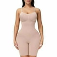 thumbnail image 3 of Viluyesy Shapewear for Womens, Slim Fit Tummy Control Seamless Shaper Bra Butt Lifter High Support Bodysuit Khaki S, 3 of 3