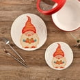 thumbnail image 2 of GZHJMY Cute Cartoon Christmas Gnome Trivets Pot Holders Set of 2, Hot Pads, Table Mats,Placemats Set for Cooking and Baking, Cotton Braided Hot Pads, 7.09"+9.45", 2 of 7