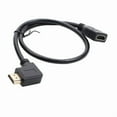 thumbnail image 4 of Efficient 4K HDMI Male to Female L Shaped 90 Degree Adapter Extension Cable for Quality Video Transmission Travel Use, 4 of 11