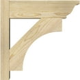 thumbnail image 3 of Ekena Millwork 6"W x 18"D x 18"H Westlake Rough Sawn Traditional Outlooker, Douglas Fir, 3 of 4