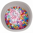 thumbnail image 3 of Sylvtty Ball Pit, Large Ball Pit for Toddlers, Soft Round Kid Baby Playpen Ball Pool, Ideal Gift for Babies Indoor and Outdoor Game, Balls not Included (Grey), 3 of 7