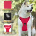 thumbnail image 2 of JFBUJC Dog Harness No Pull for Large Medium Dogs, Adjustable Reflective Harness Lightweight Breathable Pet Vest Harness medium large dog for Walking Training, 2 of 5