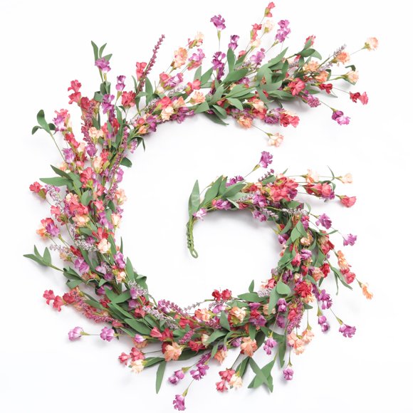Guirnalda de flores Artgar, 180 cm, para decoración de manto primavera/verano