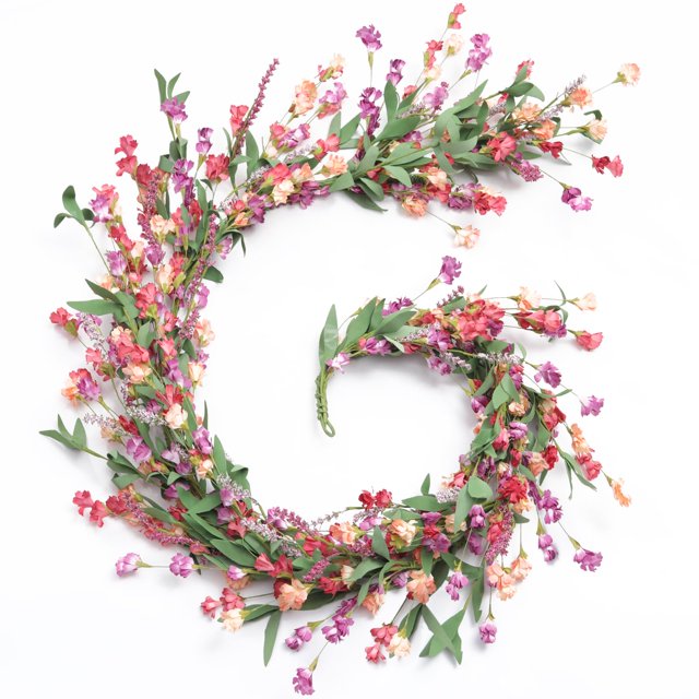 Guirnalda de flores Artgar, 180 cm, para decoración de manto primavera/verano