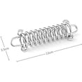 thumbnail image 2 of 4 Pcs Boucle de Fixation de Tente Boucle de Corde à Vent Boucle de Fixation en Acier Ressort de Vent de Tente pour Camping Randonnée, Ressort Chromé pour Chaise Hamac, 2 of 8