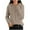 Coffee, variant on Womens Oversized Sweaters Casual Drawstring Hood Clothes Lightweight Ribbed Cuffs Knitwear Solid Tops Green