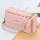 thumbnail image 2 of Bolso de hombro de cuero Pu para mujer, bandolera de doble capa de gran capacidad, portatarjetas, portátil, nuevo xuanjing unisex, 2 of 2