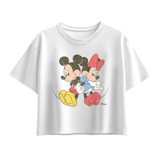 Disney - Back To Back - Youth Girls Boxy T-Shirt