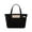 Black, variant on Large Canvas Tote Bag with Zipper & Multi Pockets, Durable Handbag for Work Shopping, Thick Travel Bag for Women Men | Thick Canvas, Durable
