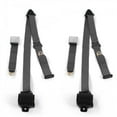 thumbnail image 1 of Early Cars 1928-1932 Airplane 3 Point Charcoal Retractable Bucket Seat Belt Kit - 2 Belts, 1 of 1