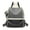 Grey, variant on MUSOIE Women Medium Backpack Purse Waterproof Nylon Anti-theft Rucksack Lightweight Shoulder Bag