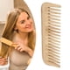thumbnail image 3 of Peine De Dientes Anchos, Estructura Flexible De Peine De Cabello Húmedo De Seguridad Ecológica De Peine Ecológico Fácil Para El Cabello Largo Para El Hogar Para Viajar, 3 of 7