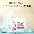 Olay Daily Hydrating Cleansing Cloths Tub w/ Grapeseed Extract, Makeup