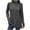 Dark Gray, variant on FAIWAD Long Sleeve Tops for Women Turtleneck Dressy Casual Knitted Pullover Sweaters Trendy Plain Side Split Clothes